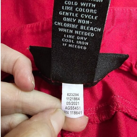Lane Bryant Fuchsia 4-Season Slim Ankle Pant Sz 22 - Picture 9 of 9